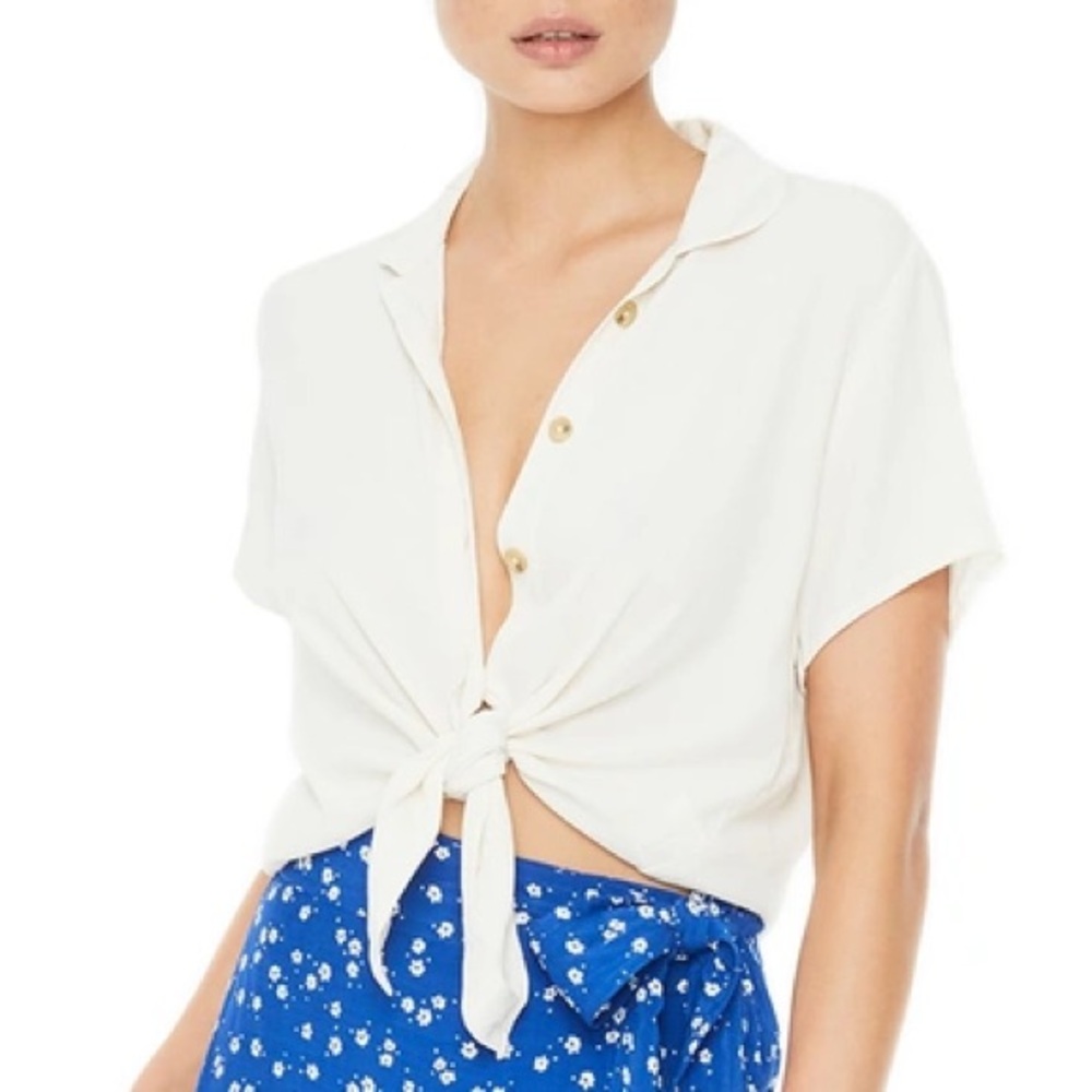 Faithfull the brand white blouse